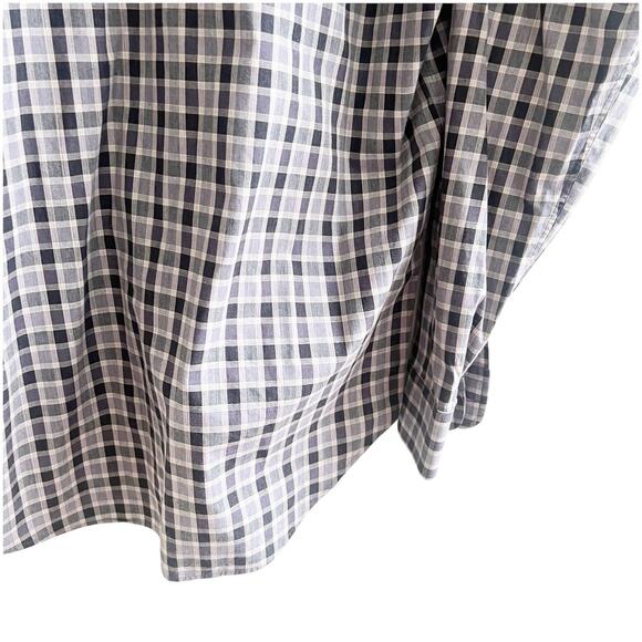 Billy Reid Button Down Shirt Mens Size XXL Multi Plaid Standard Fit 100% Cotton - Picture 3 of 8